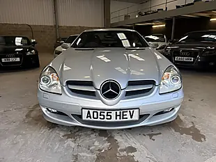 Used 2005 Mercedes-Benz Slk Convertible Silver - Interior and Exterior details 2