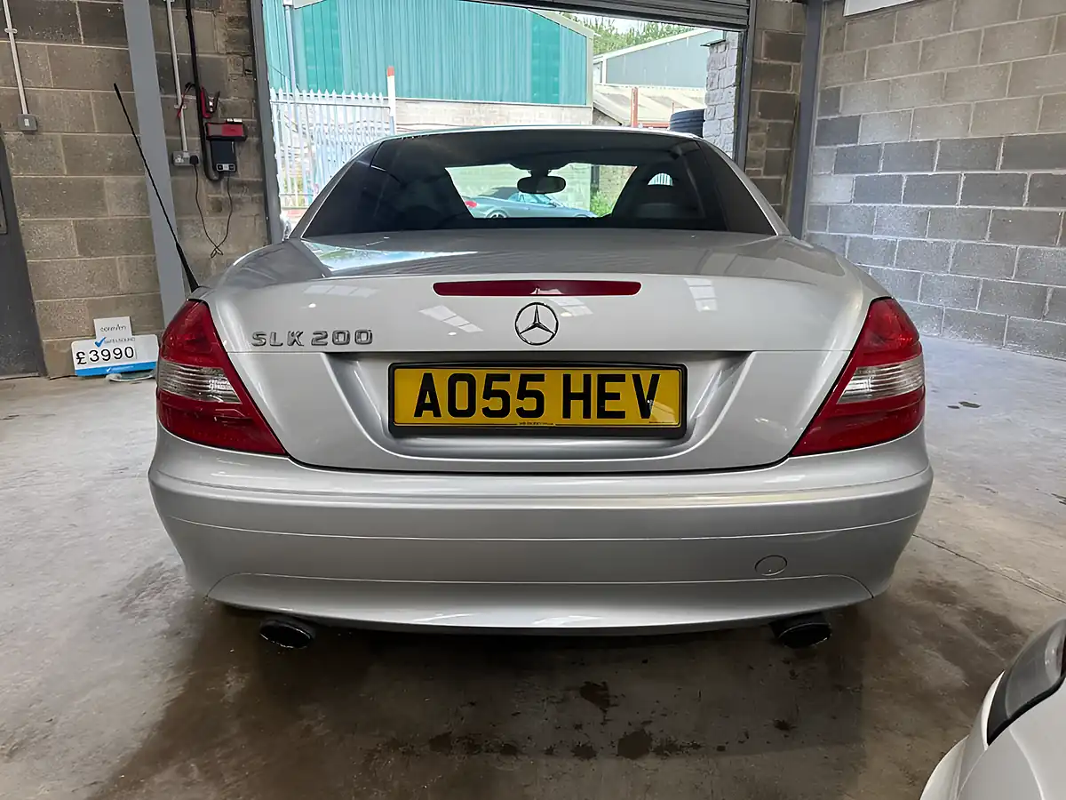 Used 2005 Mercedes-Benz Slk Convertible Silver - Interior and Exterior details 6
