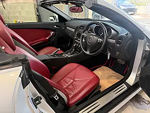 Used 2005 Mercedes-Benz Slk Convertible Silver - Interior and Exterior details 9
