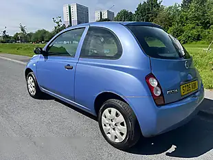 Used 2005 Nissan Micra S Blue - Interior and Exterior details 3