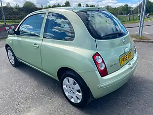 Used 2005 Nissan Micra Se Green - Interior and Exterior details 12
