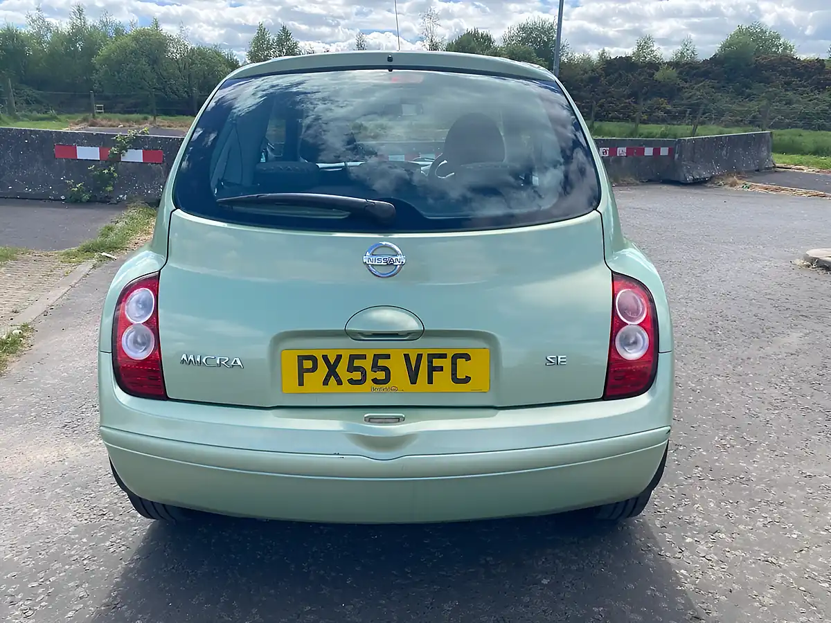 Used 2005 Nissan Micra Se Green - Interior and Exterior details 13