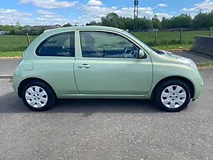 Used 2005 Nissan Micra Se Green - Interior and Exterior details 2