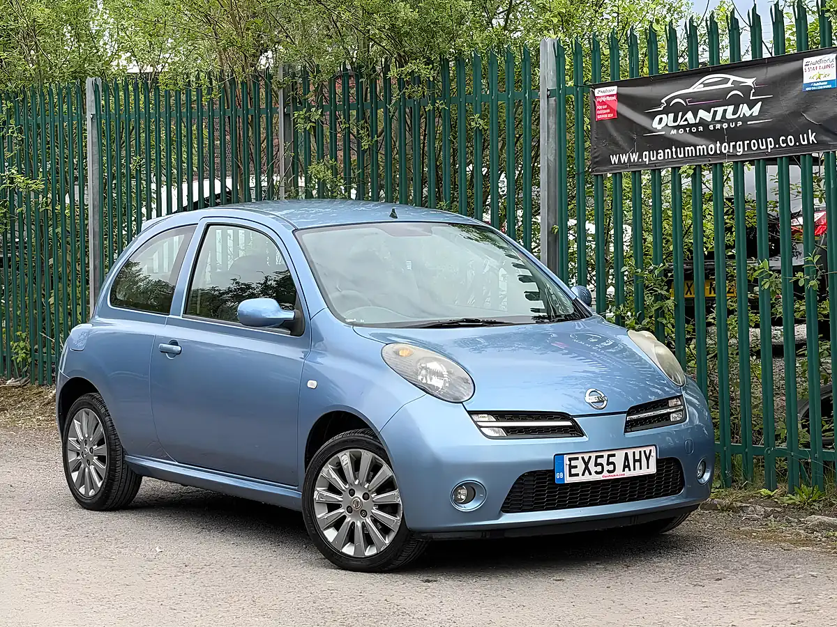 Used 2005 Nissan Micra Sport+ Blue - Front View