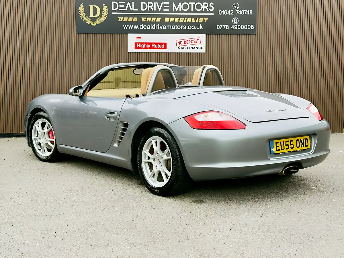 Used 2005 Porsche Boxster 987 Convertible Grey - Interior and Exterior details 5