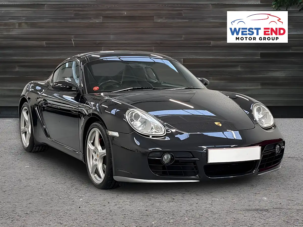 Used 2005 Porsche Cayman S Black - Front View