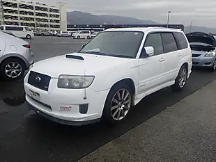 Used 2005 Subaru Forester Sti SG9 White - Interior and Exterior details 2