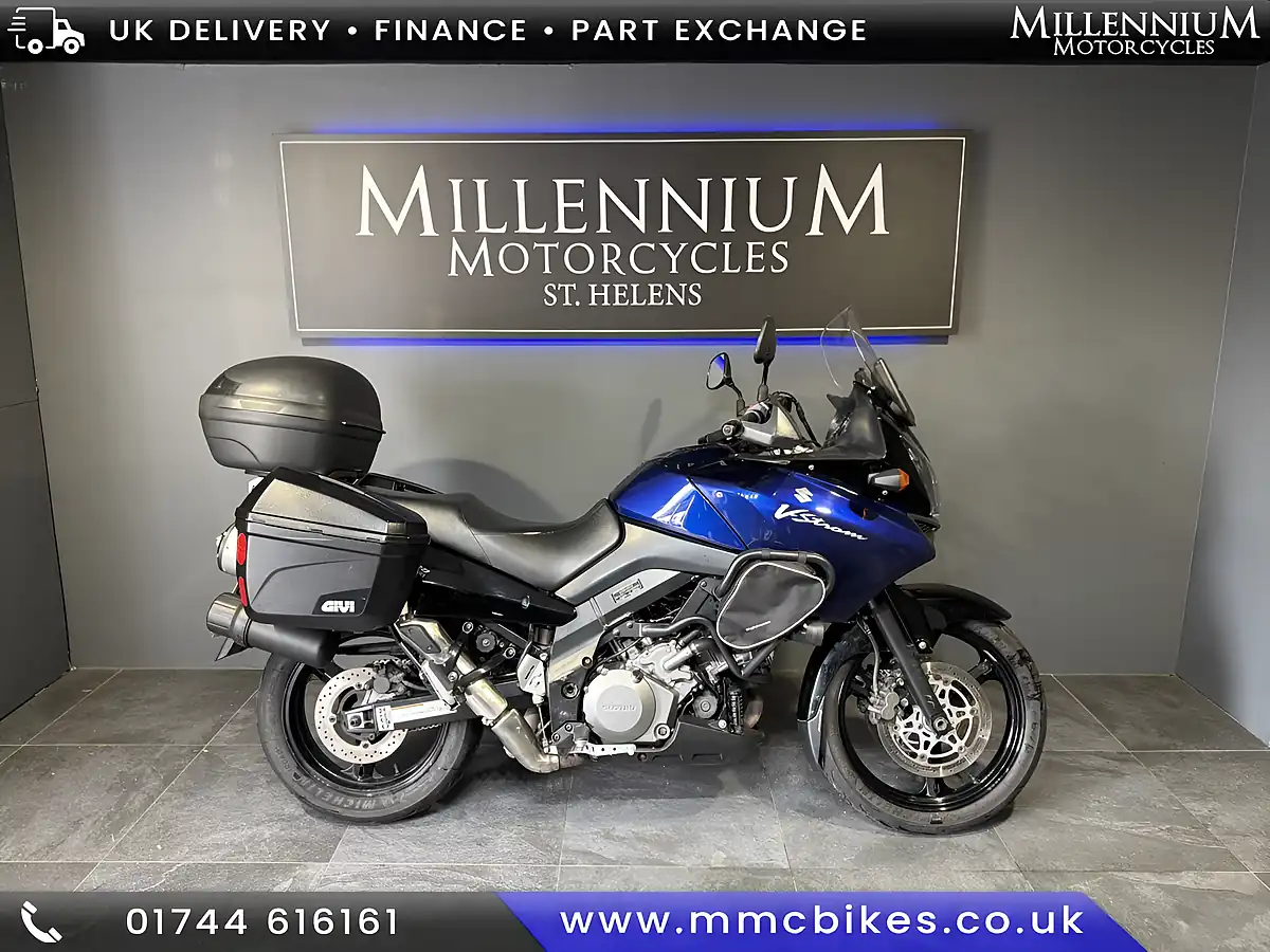 Used 2005 Suzuki Dl 1000 K5 Blue - Front View