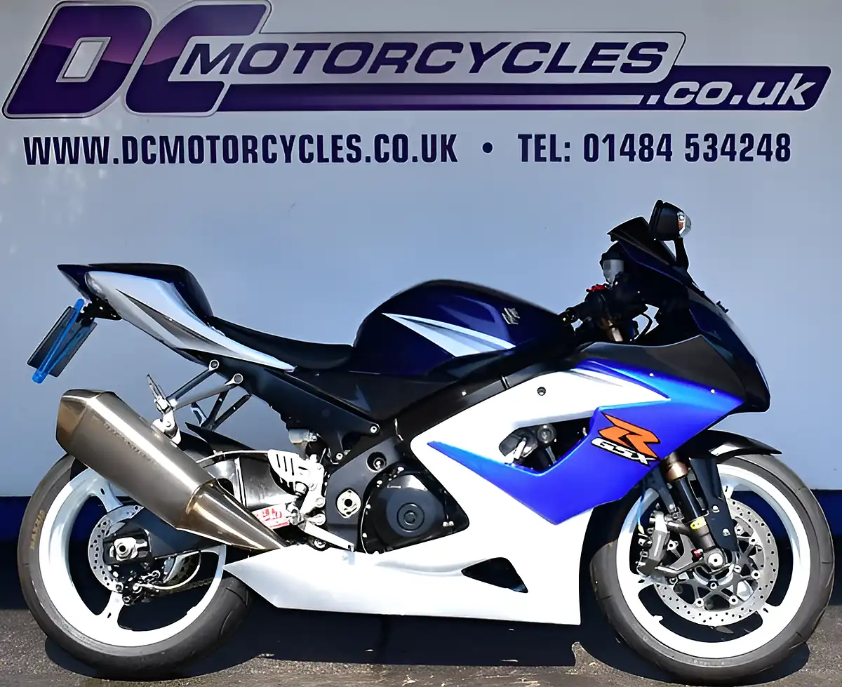 Used 2005 Suzuki Gsx-R1000 Super Sports Blue - Front View