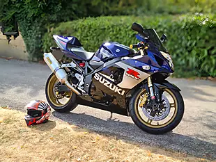 Used 2005 Suzuki GSX-R750 K5 Blue - Interior and Exterior details 3
