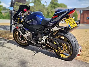 Used 2005 Suzuki GSX-R750 K5 Blue - Interior and Exterior details 7