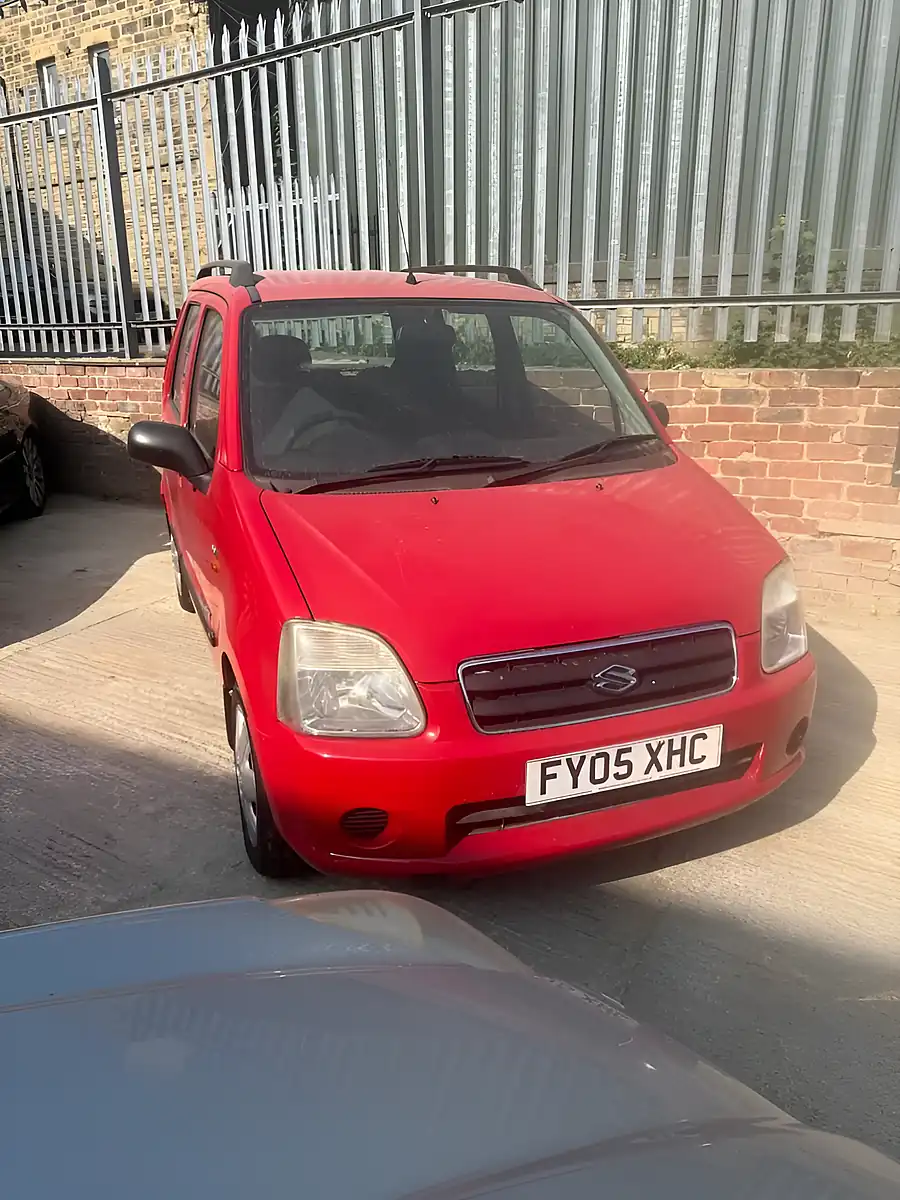 Used 2005 Suzuki Wagon R Gl (r+) Red - Front View