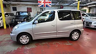 Used 2005 Toyota Funcargo Rust Free Low Mileage Silver - Interior and Exterior details 17