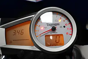 Used 2005 Triumph Speed Triple Blue - Interior and Exterior details 15