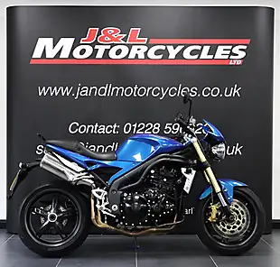 Used 2005 Triumph Speed Triple Blue - Interior and Exterior details 2