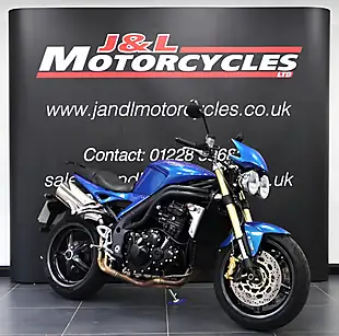 Used 2005 Triumph Speed Triple Blue - Interior and Exterior details 3