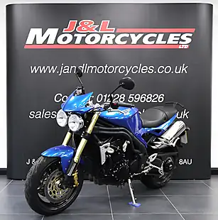 Used 2005 Triumph Speed Triple Blue - Interior and Exterior details 5