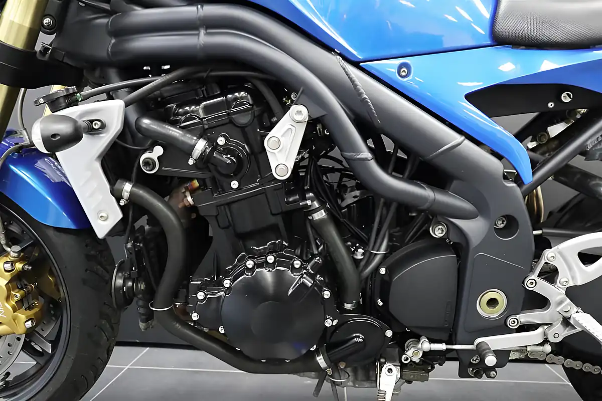 Used 2005 Triumph Speed Triple Blue - Interior and Exterior details 8