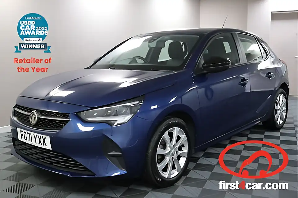 Used 2005 Vauxhall Corsa Se Blue - Front View