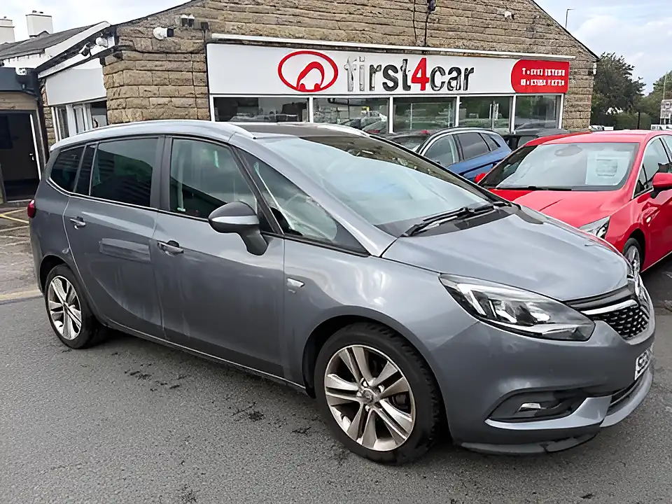 Used 2005 Vauxhall Zafira Sri Grey - Front View