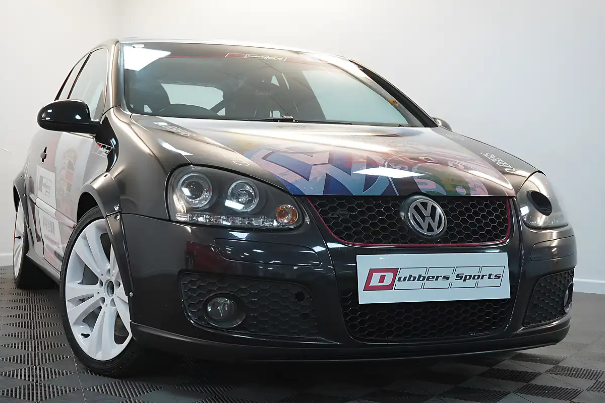 Used 2005 Volkswagen Golf GTI Black - Front View