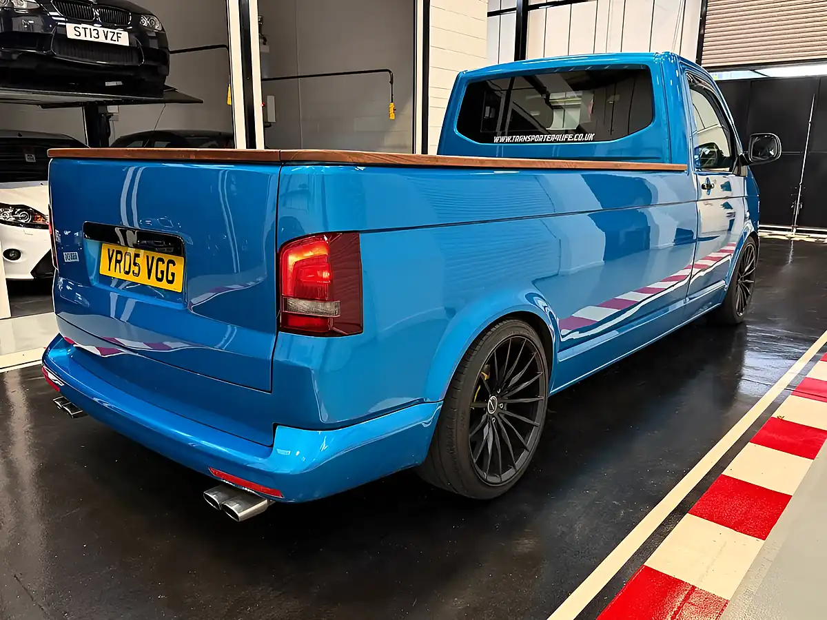 Used 2005 Volkswagen Transporter Pickup Blue - Interior and Exterior details 10