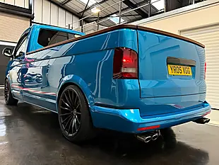 Used 2005 Volkswagen Transporter Pickup Blue - Interior and Exterior details 12