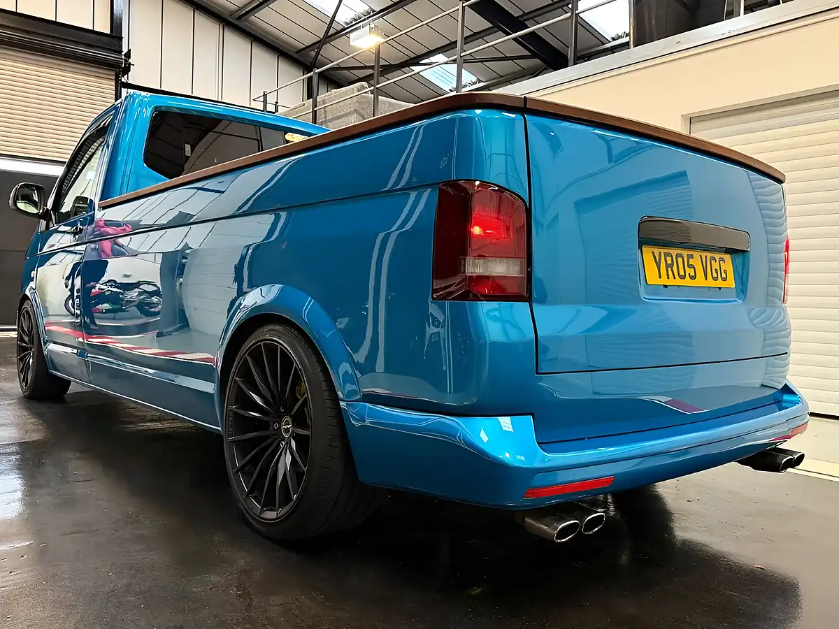 Used 2005 Volkswagen Transporter Pickup Blue - Interior and Exterior details 12