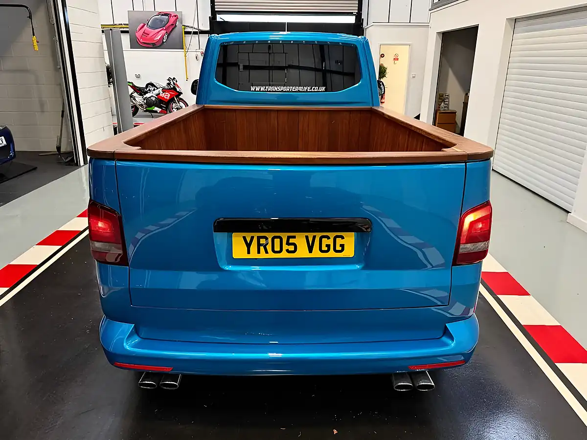 Used 2005 Volkswagen Transporter Pickup Blue - Interior and Exterior details 13