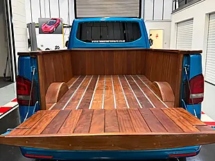 Used 2005 Volkswagen Transporter Pickup Blue - Interior and Exterior details 7