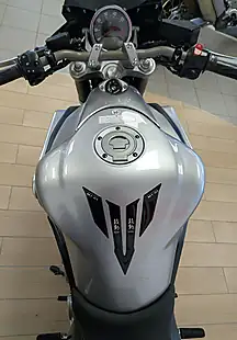 Used 2005 Yamaha MT-01 Silver - Interior and Exterior details 15