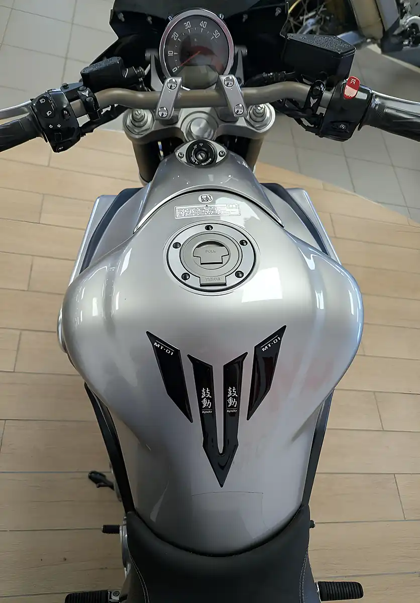 Used 2005 Yamaha MT-01 Silver - Interior and Exterior details 15