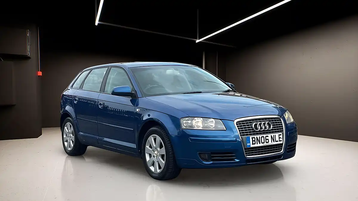 Used 2006 Audi A3 Se Sportback Blue - Front View