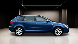 Used 2006 Audi A3 Se Sportback Blue - Interior and Exterior details 2