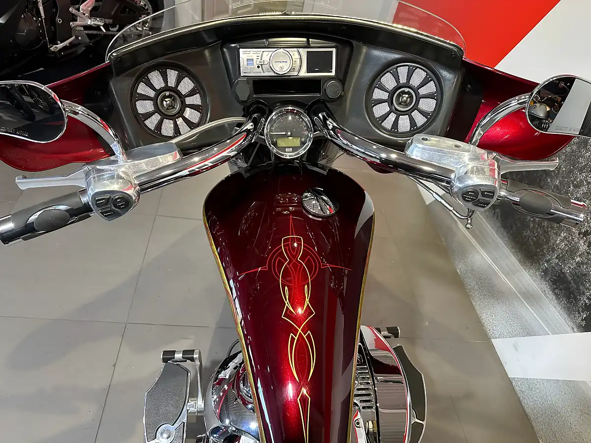 Used 2006 Big Dog Bulldog Custom Red - Interior and Exterior details 15