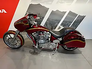 Used 2006 Big Dog Bulldog Custom Red - Interior and Exterior details 2