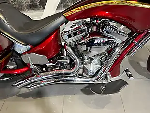 Used 2006 Big Dog Bulldog Custom Red - Interior and Exterior details 20