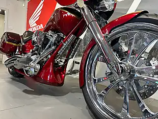 Used 2006 Big Dog Bulldog Custom Red - Interior and Exterior details 3