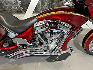Used 2006 Big Dog Bulldog Custom Red - Interior and Exterior details 4