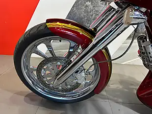 Used 2006 Big Dog Bulldog Custom Red - Interior and Exterior details 7