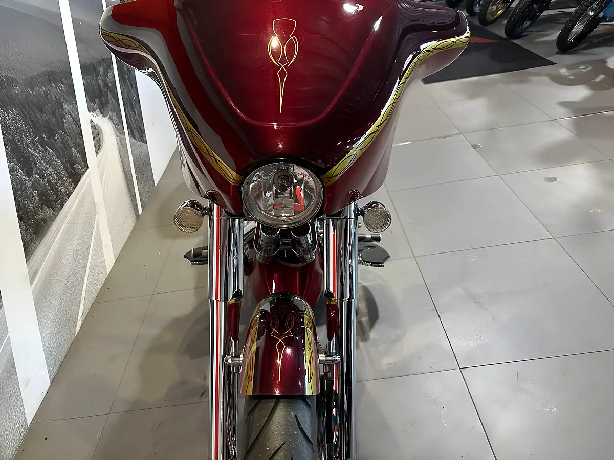 Used 2006 Big Dog Bulldog Custom Red - Interior and Exterior details 9