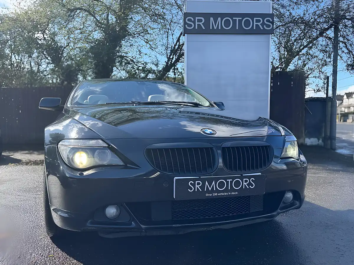 Used 2006 BMW 6 Series Black - Interior and Exterior details 2