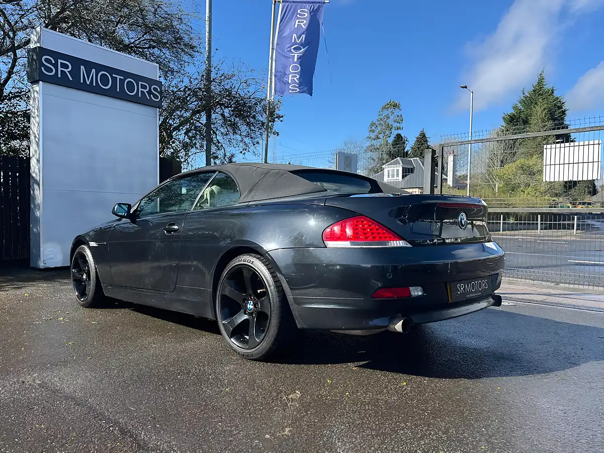 Used 2006 BMW 6 Series Black - Interior and Exterior details 4