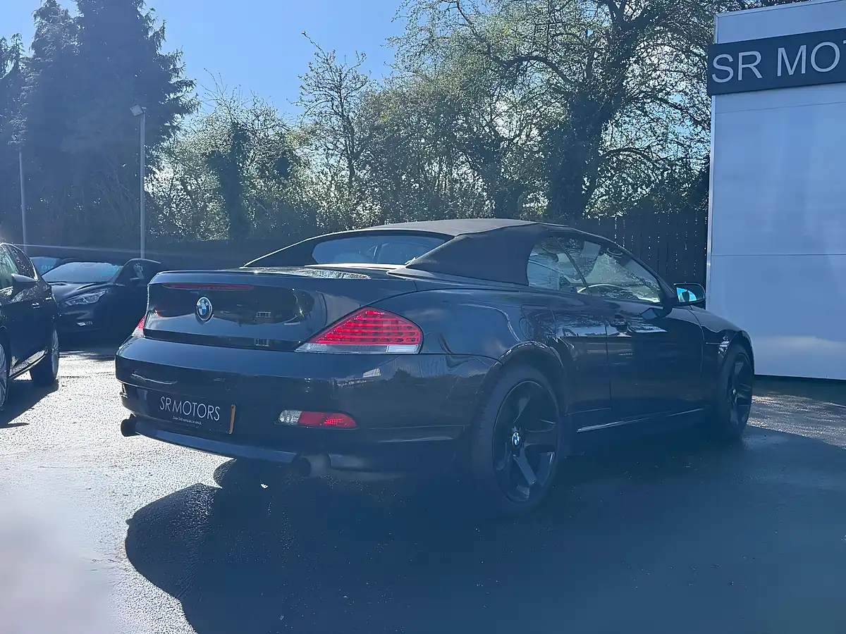 Used 2006 BMW 6 Series Black - Interior and Exterior details 8