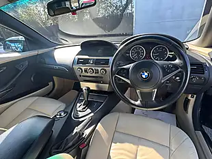 Used 2006 BMW 6 Series Black - Interior and Exterior details 9