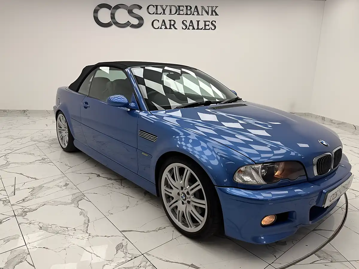 Used 2006 BMW M3 Convertible Estoril Blue - Interior and Exterior details 18