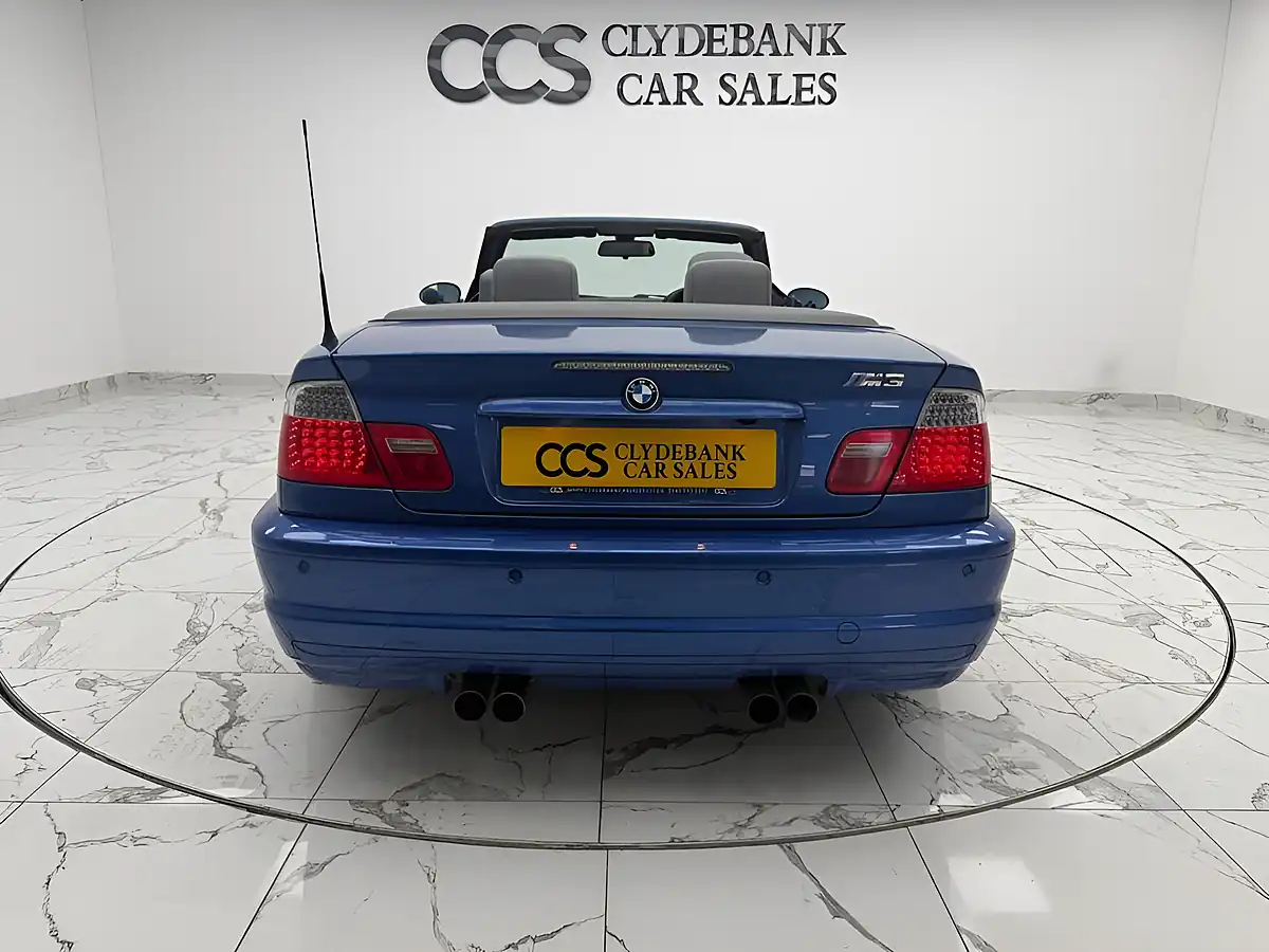 Used 2006 BMW M3 Convertible Estoril Blue - Interior and Exterior details 4