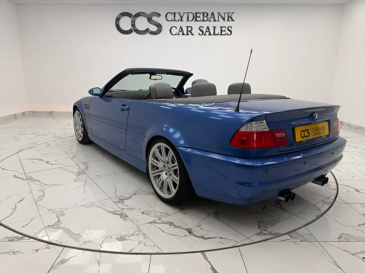 Used 2006 BMW M3 Convertible Estoril Blue - Interior and Exterior details 5