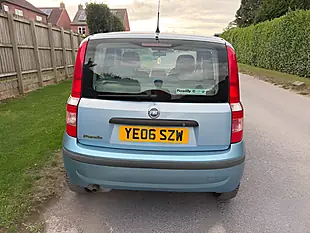 Used 2006 Fiat Panda Eleganza Blue - Interior and Exterior details 4