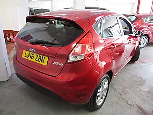 Used 2006 Ford Fiesta Zetec Red - Interior and Exterior details 2